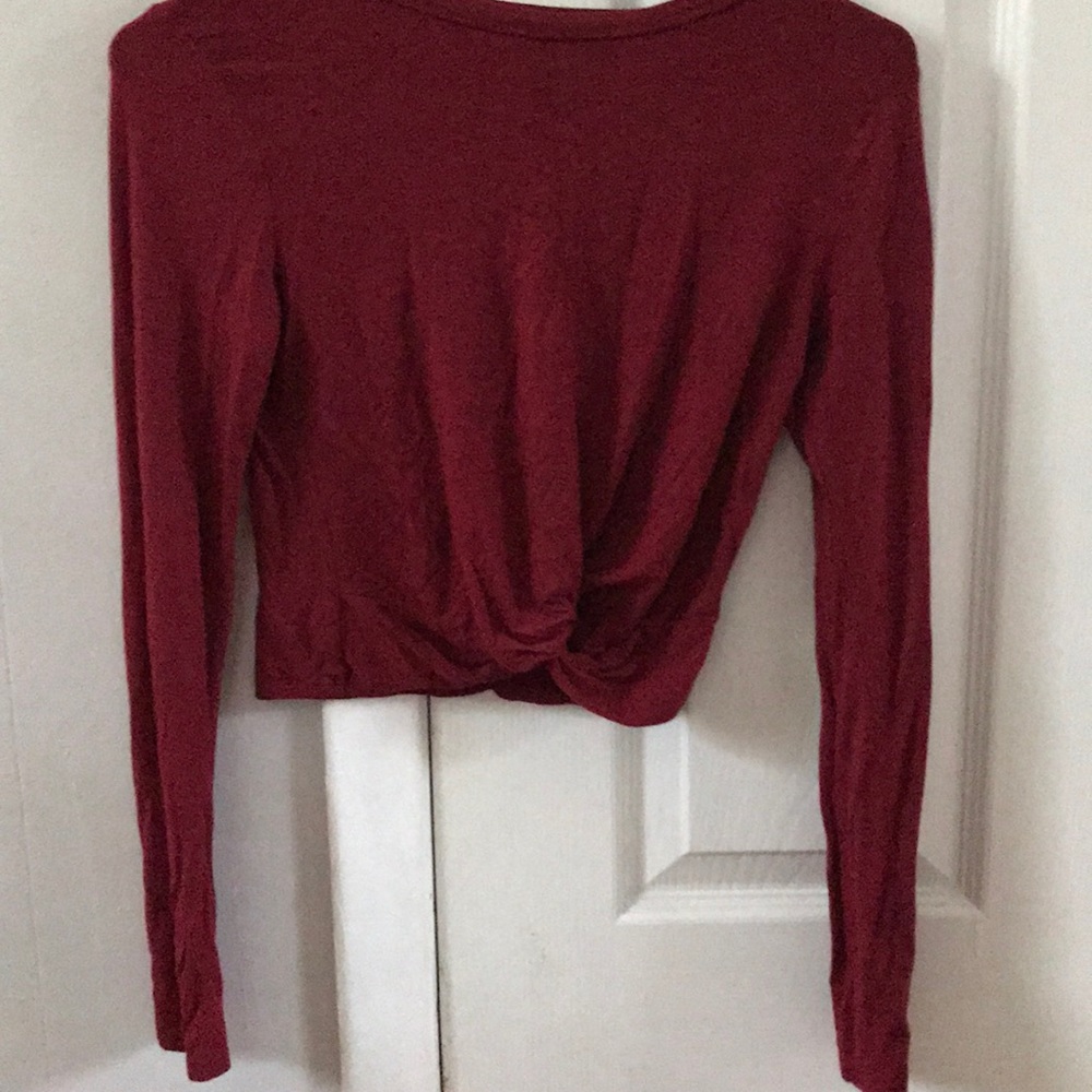 Long Sleeve Knot Shirt